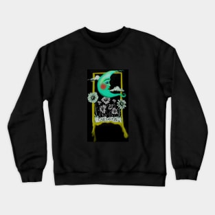 Tarot moon melt Crewneck Sweatshirt